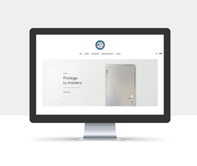 Diseño de la página web de Protege tu Trastero