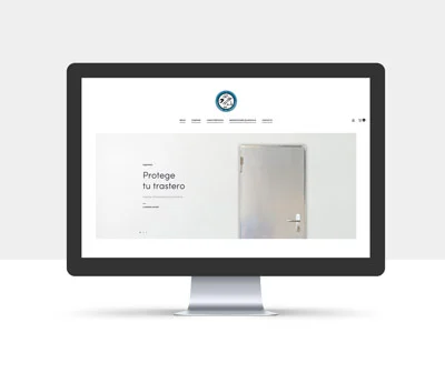 Diseño de la página web de Protege tu Trastero