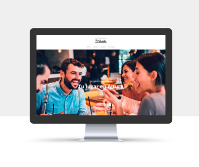 Diseño de la página web de Restaurante Glorieta
