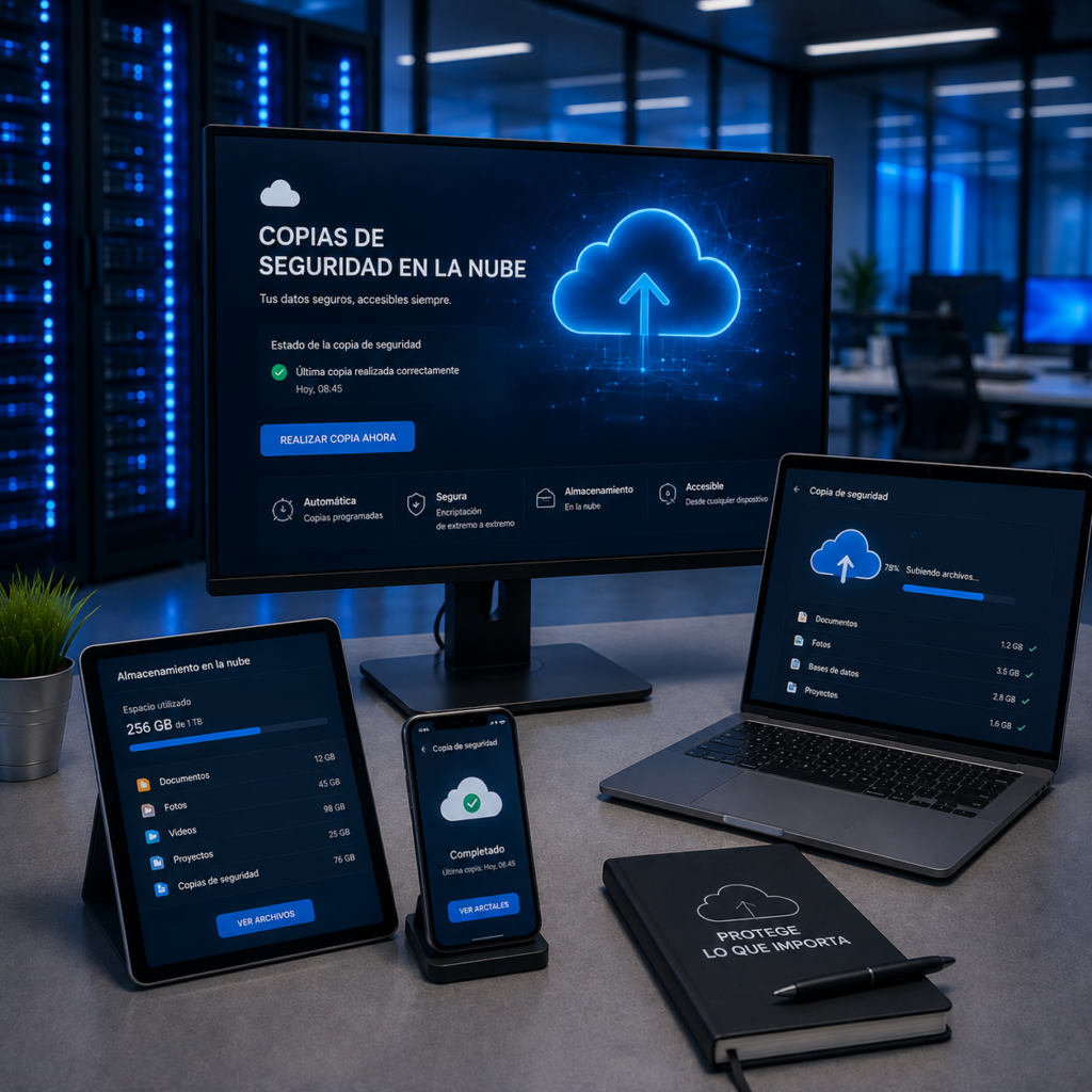 Copias de seguridad en la nube