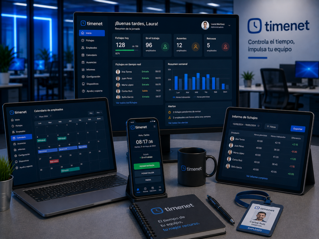 Timenet · control horario
